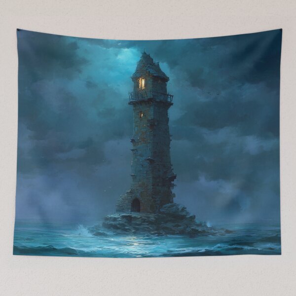 Item preview, Wizard's Tower in the Ocean designed and sold by Rtymer.