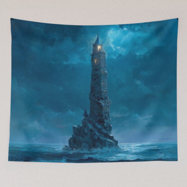 Item preview, Wizard's Tower in the Ocean designed and sold by Rtymer.