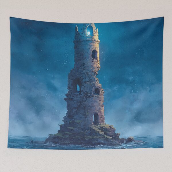 Item preview, Wizard's Tower in the Ocean designed and sold by Rtymer.