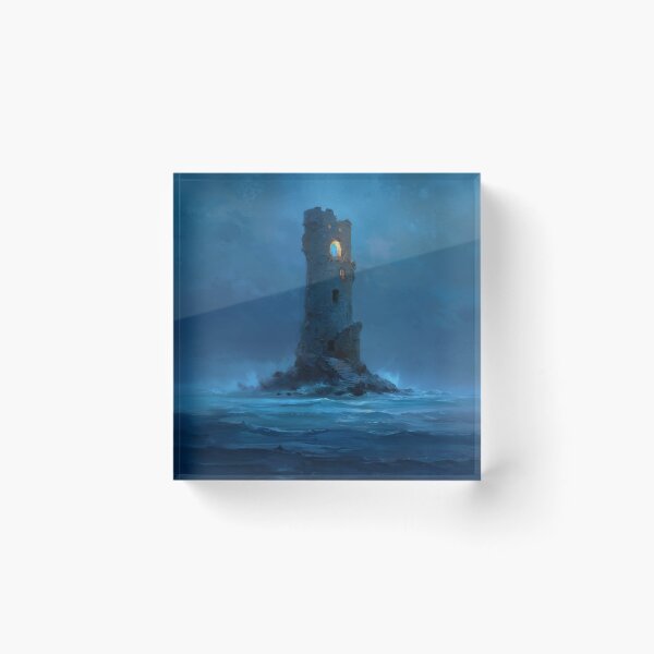 Item preview, Wizard's Tower in the Ocean designed and sold by Rtymer.