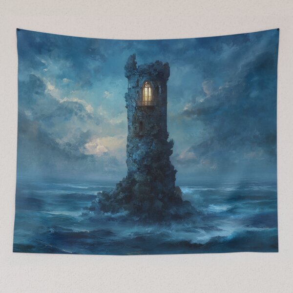Item preview, Wizard's Tower in the Ocean designed and sold by Rtymer.