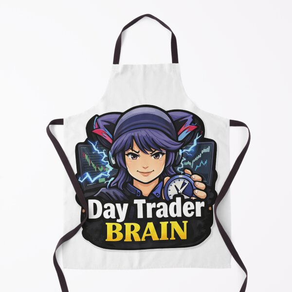 Item preview, Day Trader Brain – Stock Market Trading Meme | Scalper & Day Trading Humor | Finance designed and sold by VolatilityEdge.