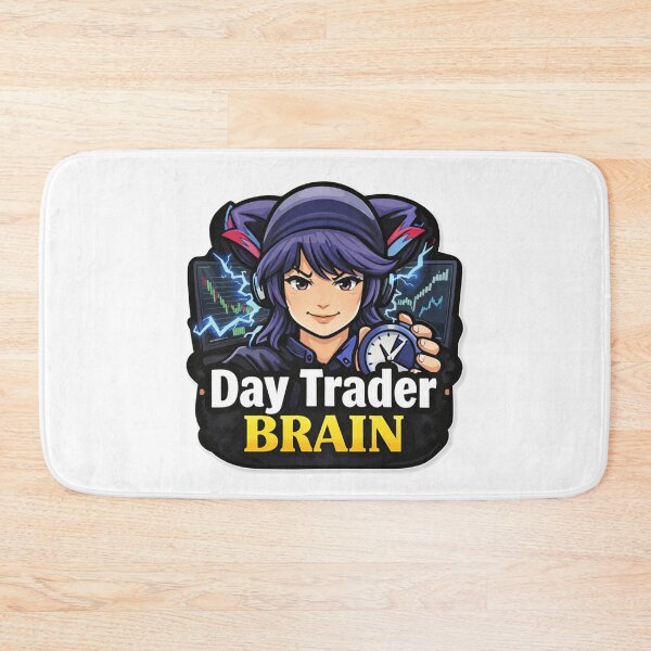 Item preview, Day Trader Brain – Stock Market Trading Meme | Scalper & Day Trading Humor | Finance designed and sold by VolatilityEdge.