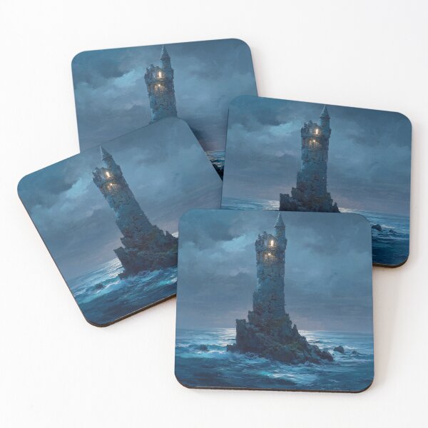 Item preview, Wizard's Tower in the Ocean designed and sold by Rtymer.