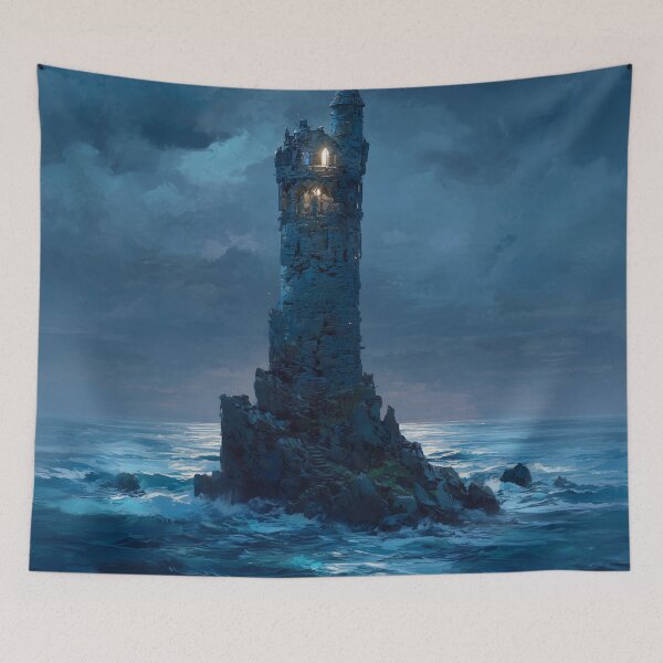 Item preview, Wizard's Tower in the Ocean designed and sold by Rtymer.