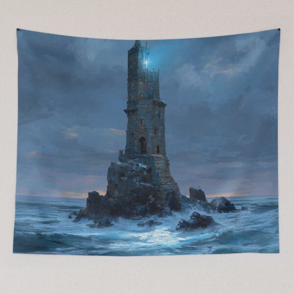 Item preview, Wizard's Tower in the Ocean designed and sold by Rtymer.