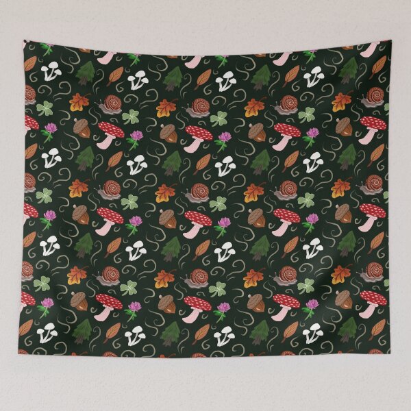Item preview, Dark Fungal Forest pattern designed and sold by ChronicCrafting.