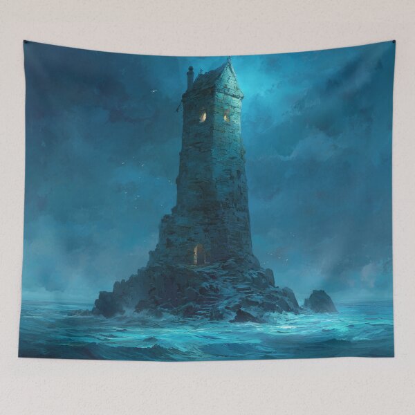 Item preview, Wizard's Tower in the Ocean designed and sold by Rtymer.