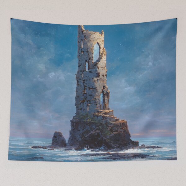 Item preview, Wizard's Tower in the Ocean designed and sold by Rtymer.