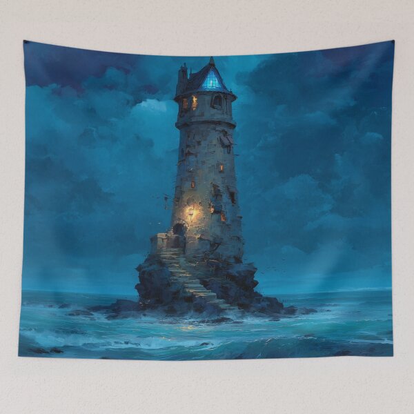 Item preview, Wizard's Tower in the Ocean designed and sold by Rtymer.