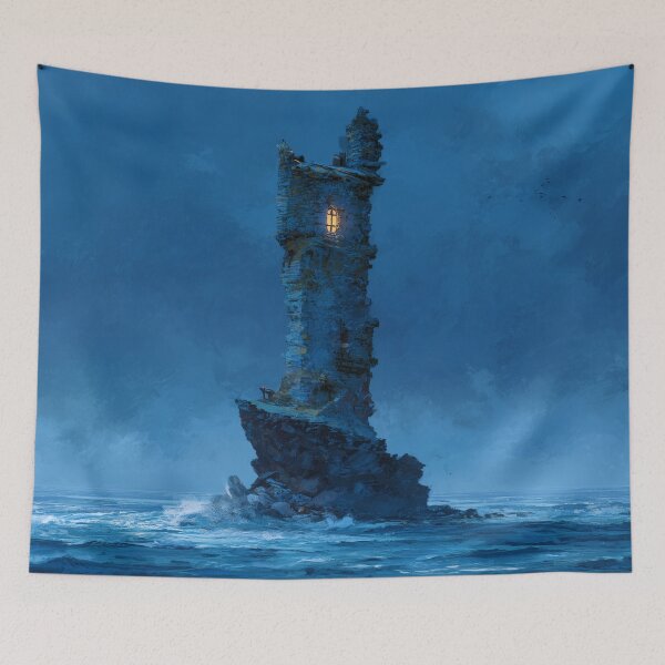Item preview, Wizard's Tower in the Ocean designed and sold by Rtymer.