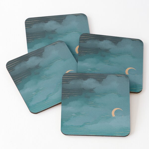 Item preview, In the clouds the moon designed and sold by glittergold.
