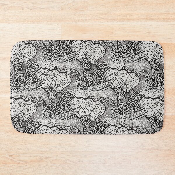 Item preview, Black and White Fields of Flowers designed and sold by AnnieAlive61.