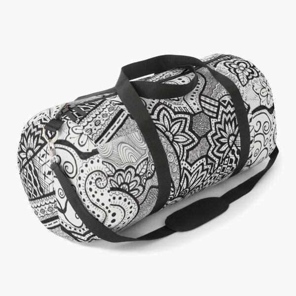 Item preview, Black and White Fields of Flowers designed and sold by AnnieAlive61.