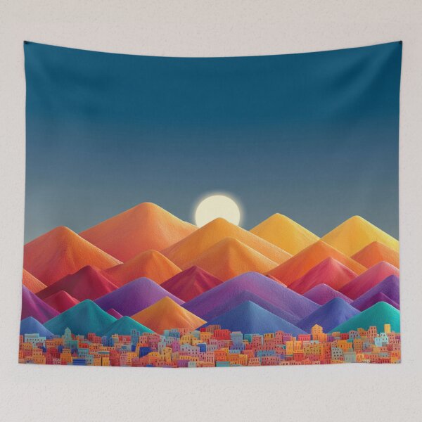 Item preview, Desert Town designed and sold by bubblyrainbow.