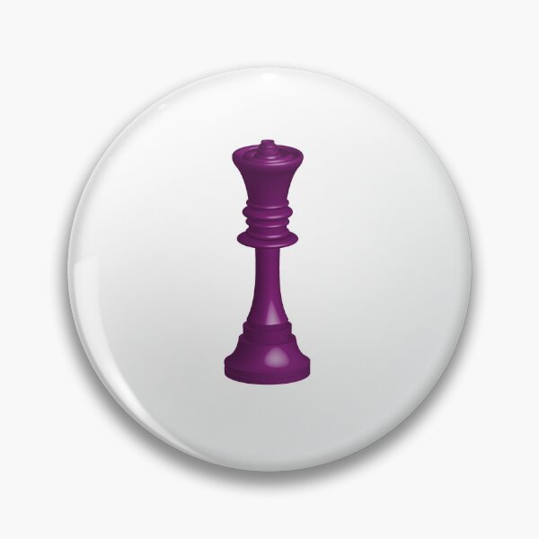 Item preview, Minimalist Purple Chess Queen designed and sold by ArtYuly.