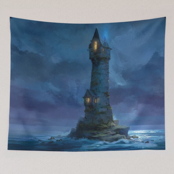 Item preview, Wizard's Tower in the Ocean designed and sold by Rtymer.
