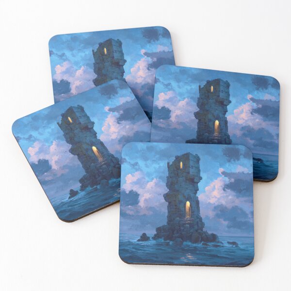 Item preview, Wizard's Tower in the Ocean designed and sold by Rtymer.