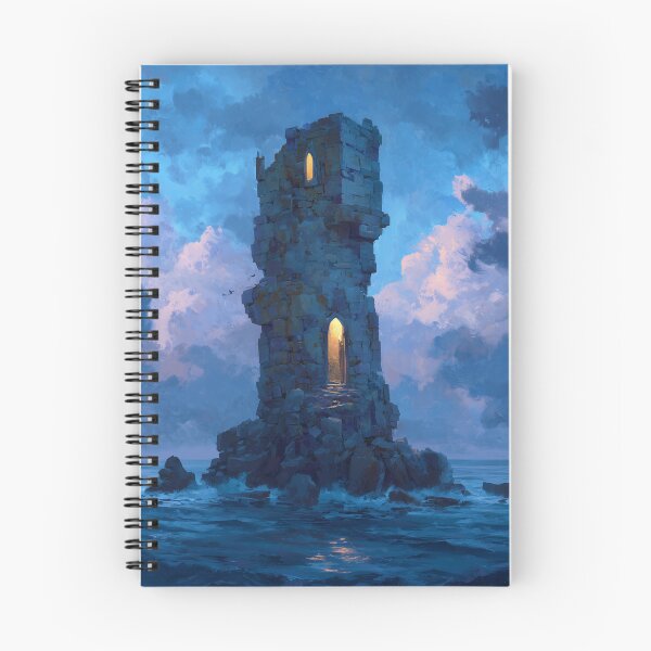 Item preview, Wizard's Tower in the Ocean designed and sold by Rtymer.