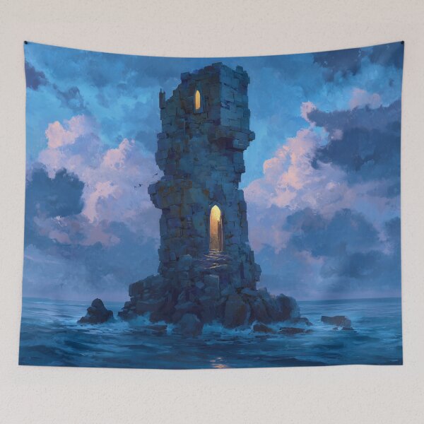 Item preview, Wizard's Tower in the Ocean designed and sold by Rtymer.