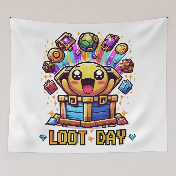 Item preview, Loot Day Gaming Victory Chest designed and sold by AmazingEG.