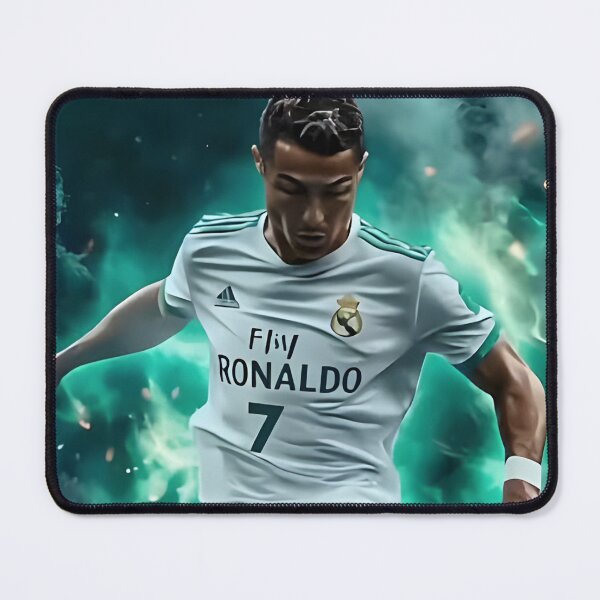 Item preview, Diseño artístico de fondo de pantalla de CR7 designed and sold by RadiantGraphics.