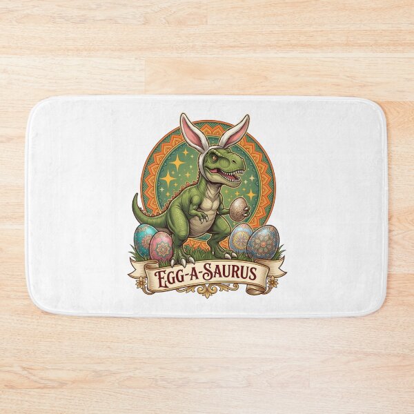 Item preview, Egg-A-Saurus – Funny Easter T-Rex Bunny Ear Design designed and sold by relso.