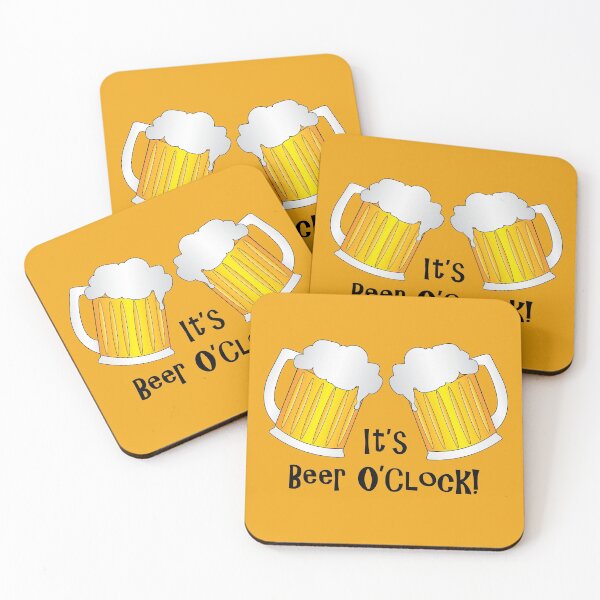 Item preview, Beer O Clock | Funny Oktoberfest Quote designed and sold by CreativeTwins.