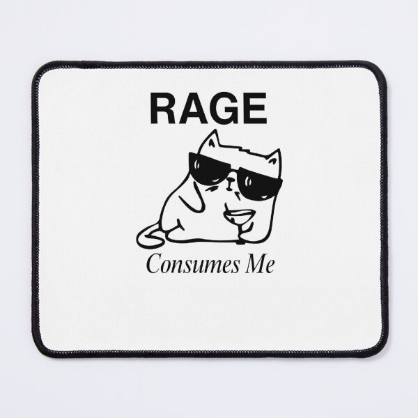 Item preview, Rage Consumes Me designed and sold by LuveraxArt.