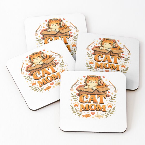 Artikelvorschau, Cute Cat Mom Retro Cat Lover Design entworfen und verkauft von Wolf Creator.