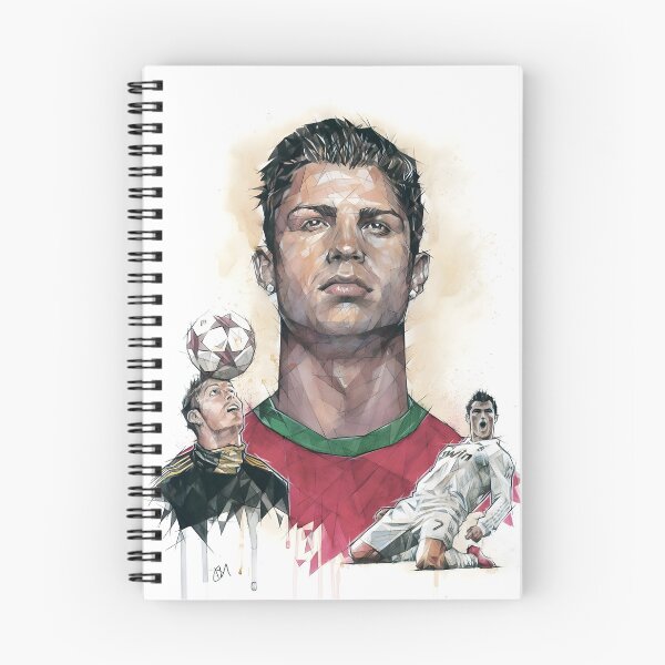 Item preview, Cristiano Ronaldo CR7 Football Art Poster designed and sold by RadiantGraphics.