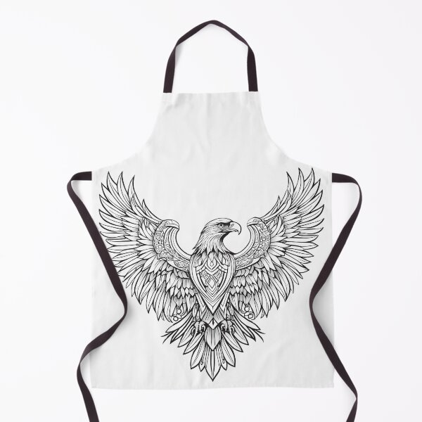 Item preview, Ornamental Eagle Line Art - 1 designed and sold by RELAX STATION.