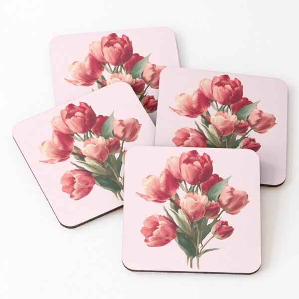 Item preview, Pink Tulips designed and sold by bubblyrainbow.