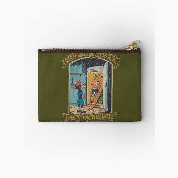 Item preview, Midnight Snack Tasty Monsters Pizza designed and sold by VantagePrints.
