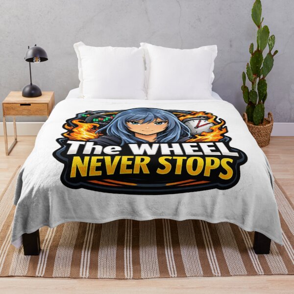 Item preview, The Wheel Never Stops – Options Wheel Strategy Trader | Premium Selling Meme | Theta Gang designed and sold by VolatilityEdge.