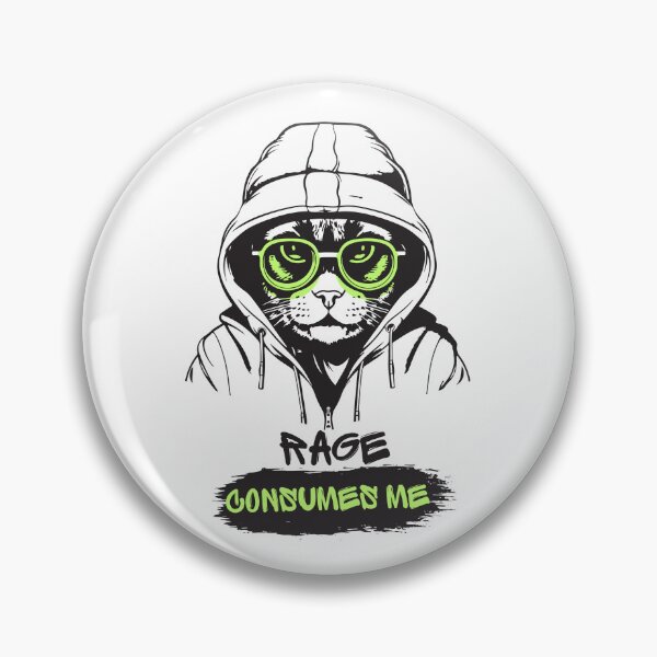 Item preview, Rage Consumes Me designed and sold by LuveraxArt.
