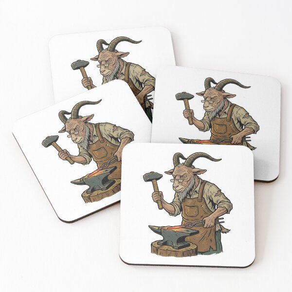 Item preview, Old-Time Goat Blacksmith designed and sold by pictranoosa.