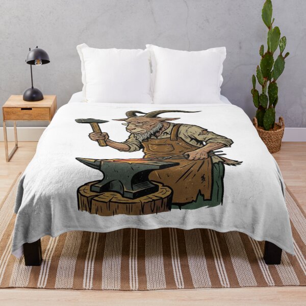 Item preview, Old-Time Goat Blacksmith designed and sold by pictranoosa.