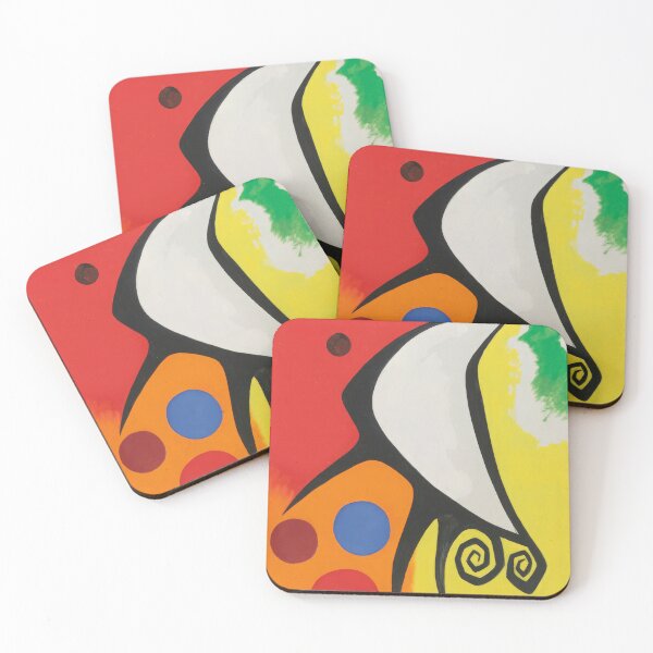 Item preview, Surreal Shapes Inspired by Joan Miró – Minimalist Colorful Modern Art designed and sold by Bondira-Spono.