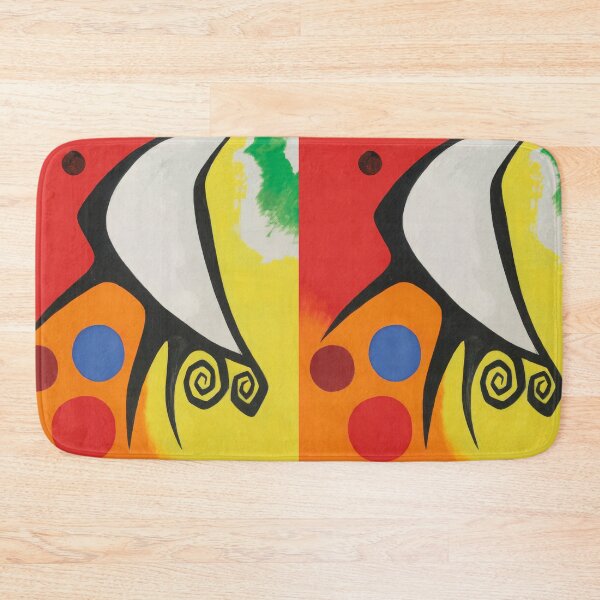 Item preview, Surreal Shapes Inspired by Joan Miró – Minimalist Colorful Modern Art designed and sold by Bondira-Spono.