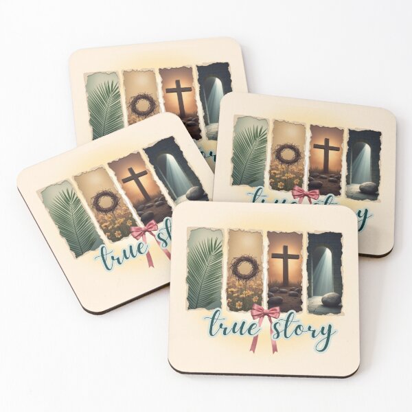 Item preview, True Story: Four Panels of Holy Week designed and sold by PriyaMagic.