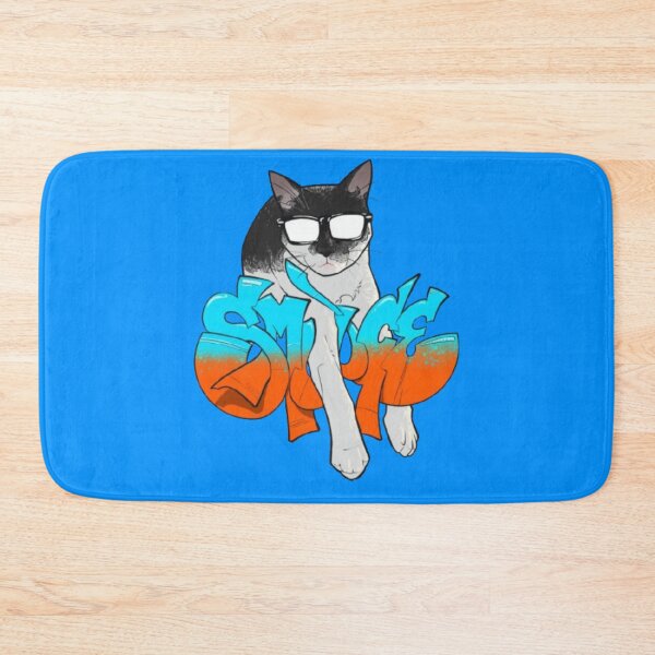 Item preview, Cute Cat Named Smudge Drawing Art designed and sold by Cat Haven & Rescue .