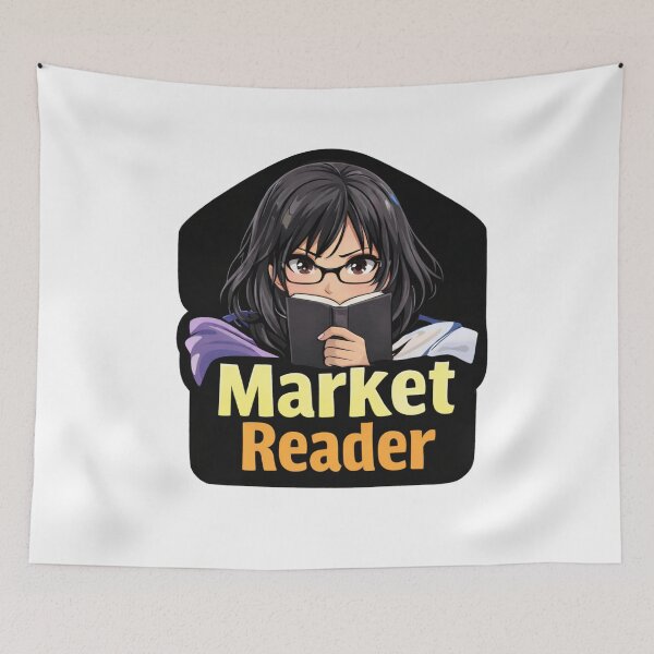 Item preview, Market Reader Trader Anime – Stock Market Analysis Investor designed and sold by VolatilityEdge.