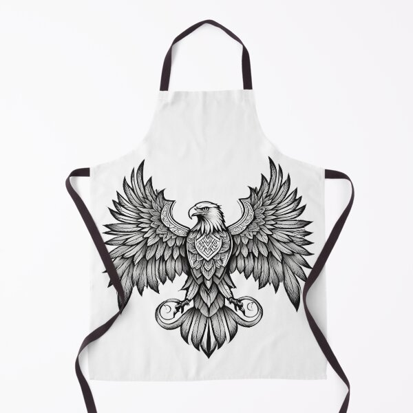 Item preview, Ornamental Eagle Line Art - 2 designed and sold by RELAX STATION.