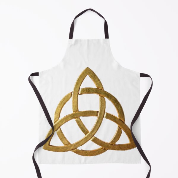 Item preview, Golden Triquetra: Ancient Trinity Knot of Protection designed and sold by MakarenaCreate.