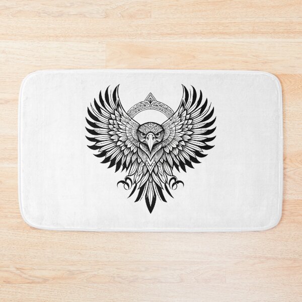 Item preview, Ornamental Eagle Line Art - 3 designed and sold by RELAX STATION.