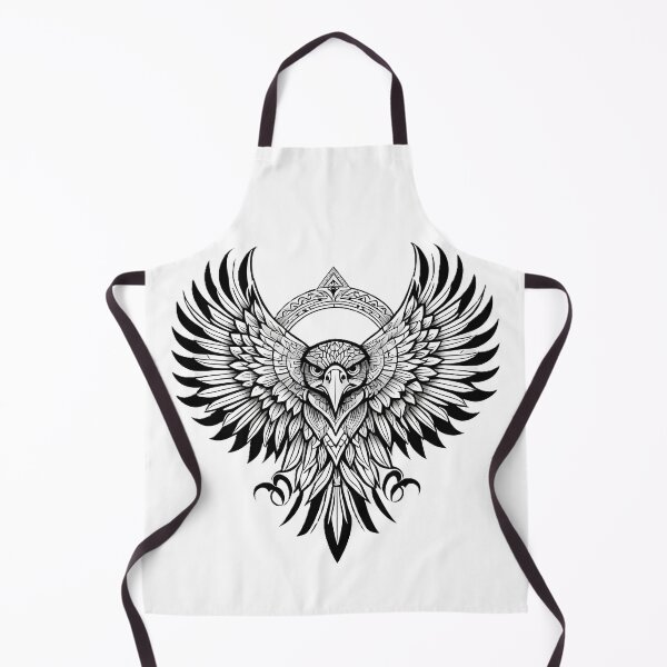 Item preview, Ornamental Eagle Line Art - 3 designed and sold by RELAX STATION.