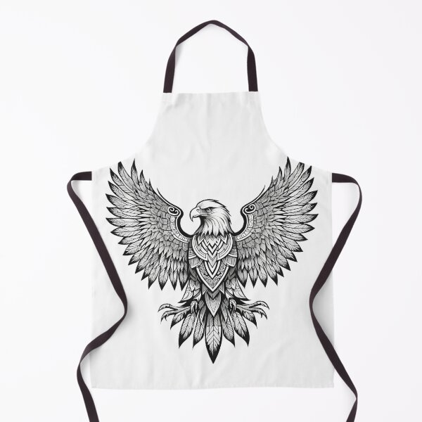 Item preview, Ornamental Eagle Line Art - 4 designed and sold by RELAX STATION.