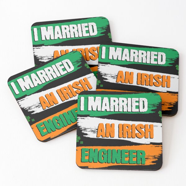 Item preview, I Married an Irish Engineer Funny St Paddys Day Costume designed and sold by stylboutique.