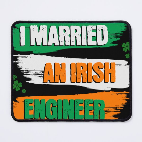 Item preview, I Married an Irish Engineer Funny St Paddys Day Costume designed and sold by stylboutique.